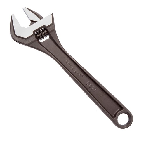 Chiave Regolabile Bahco 8In 203Mm Capacità Di Morsa 27Mm 8071 - Bild 4 von 5