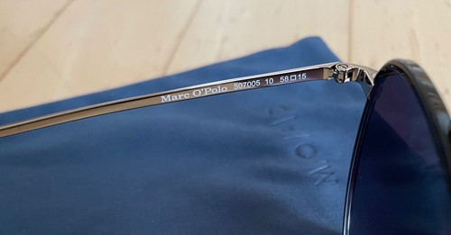 Marc O’Polo Sonnenbrille Modell 507005 Silber/Schwarz NEU - Bild 6 von 7