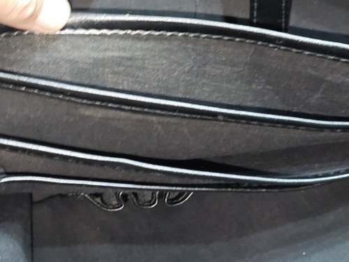 Kuang Huei men's soft Black leather Laptop Attache Case In Great Condition - Picture 19 of 22