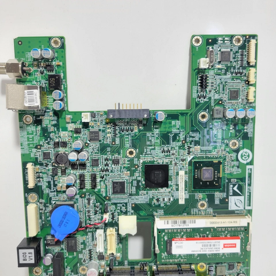 Placa DF8064101050706 sr0w2 Intel/Atom 1,6 GHz/1 M Foto 3 de 4