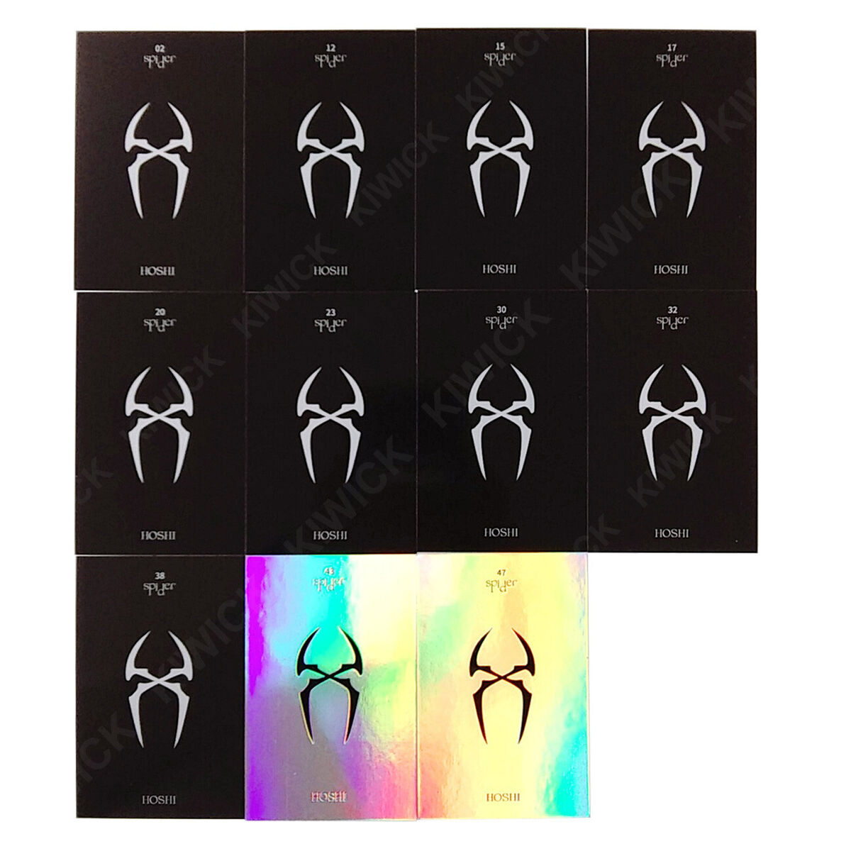 Seventeen Hoshi Official Solo Mixtape Spider Trading Photo Seventeen Hoshi Official Solo Mixtape Spider Trading Photo