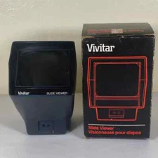 Vintage Vivitar Slide Viewer With Original Box
