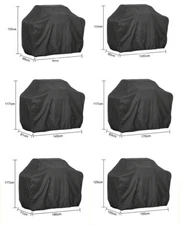 Garden BBQ Gas Grill Cover Barbecue Waterproof Outdoor Heavy Duty UV Protection