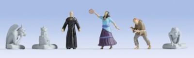 1/87 HO NOCH 15802:  Hunchback & Beautiful Girl: 6 Pre-painted Figures