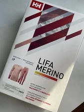 NEW! HELLY HANSEN Kids Youth Girl LIFA Merino Base Layer Set—(Size 12/152)—PINK