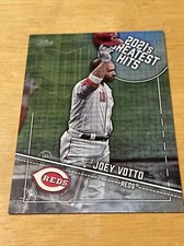 2022 Topps Series 1 JOEY VOTTO 2021's Greatest Hits - CINCINNATI REDS - #21GH-20
