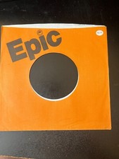 7" Epic Records Company Sleeve VG for 45's Sleeve Only