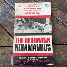The Eichmann Kommandos (1962); Michael A. Musmanno; MacFadden Vintage Paperback
