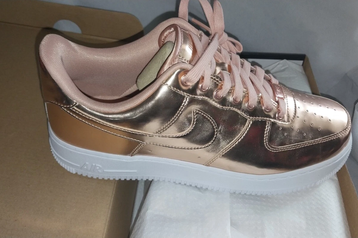 9.5 ローズゴールド Air Force 1 llic Bronze Nike Air Force 1 SP Metallic Rose Gold W for sale | eBay