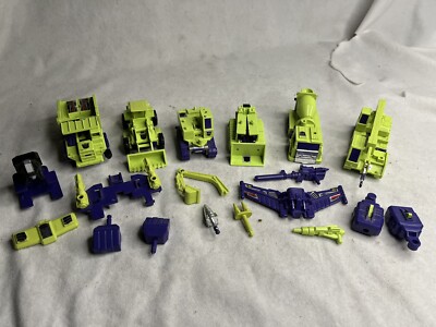Vintage G1 Transformers Decepticons Devastator