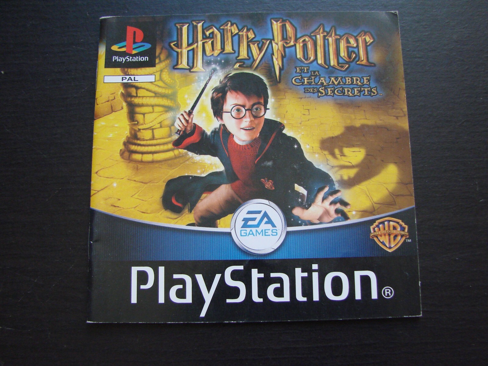 HARRY POTTER ET LA CHAMBRE DES SECRETS : NOTICE Sony PlayStation PS1 (sans jeu)