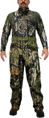 Paramount EHG Elite Piedmont Waterproof Convertible Camo Hunting Bib Pants - Picture 3 of 7