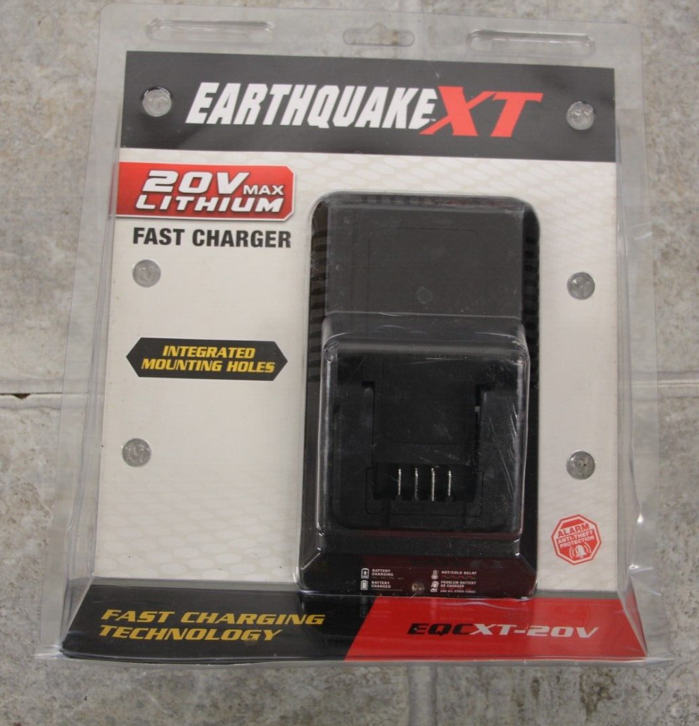 NEW EARTHQUAKE XT 20V EQCXT20V Lithium Fast Charger eBay