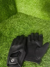 leather gloves black lambskin leather soft fashion gloves