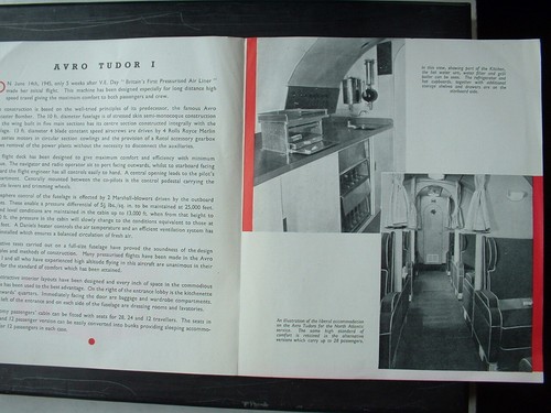 VINTAGE BRITISH AIRLINE / AVIATION BROCHURES LEAFLETS TICKETS BRITISH AW BEA etc - Picture 8 of 161