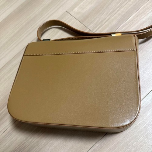 DEMELLIER VANCOUVER Crossbody Schultertasche Leder Braun Damen aus Japan - Bild 8 von 12
