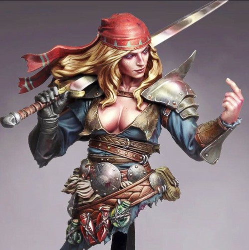 1/12 resin figures bust model Fantasy 