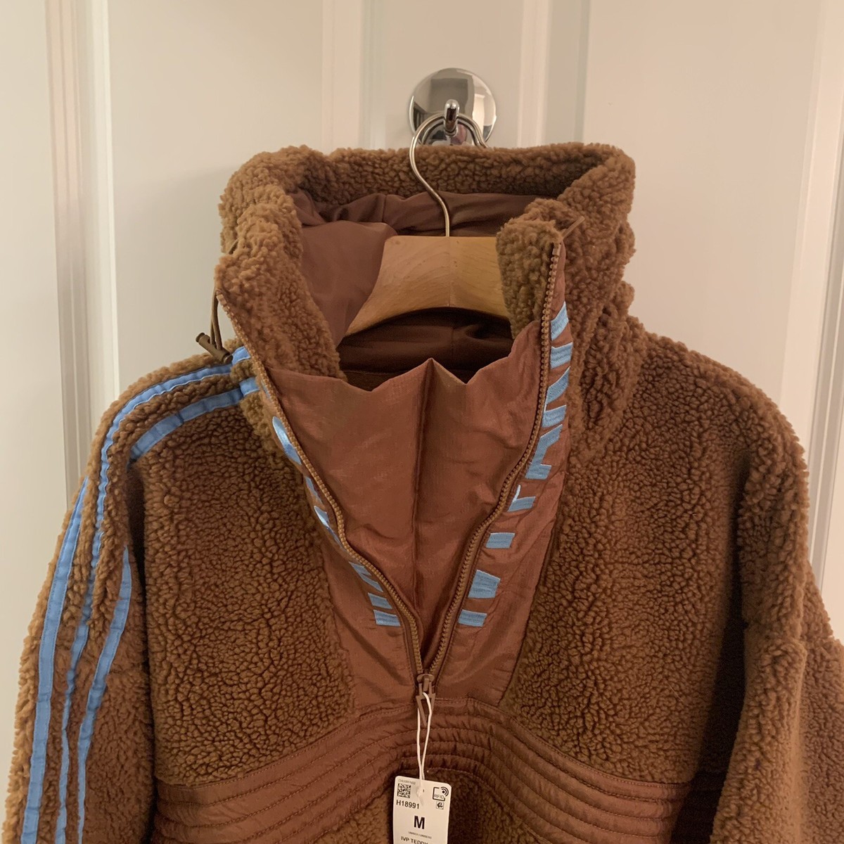 adidas x IVY Park Beyoncé Teddy Jacket Unisex S Small Brown