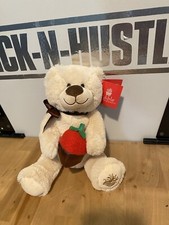 BERRY LOVED BEAR Teddy Chocolate Covered Strawberry 9" Plush Stuffed Animal Toy