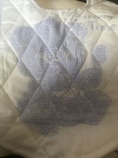 Vogart Crafts Quilted Baby Bib For Embrodery Or Ballpoint Painting