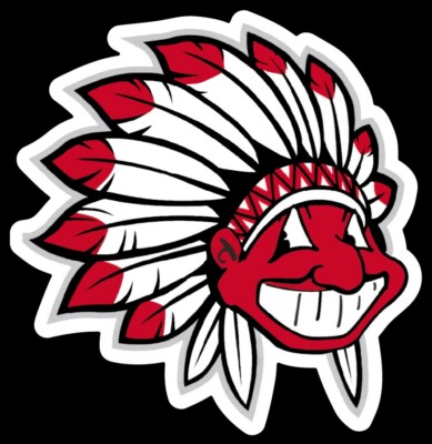 Chief Wahoo STICKER Tribute Cleveland Indians Vinyl MLB Baseball