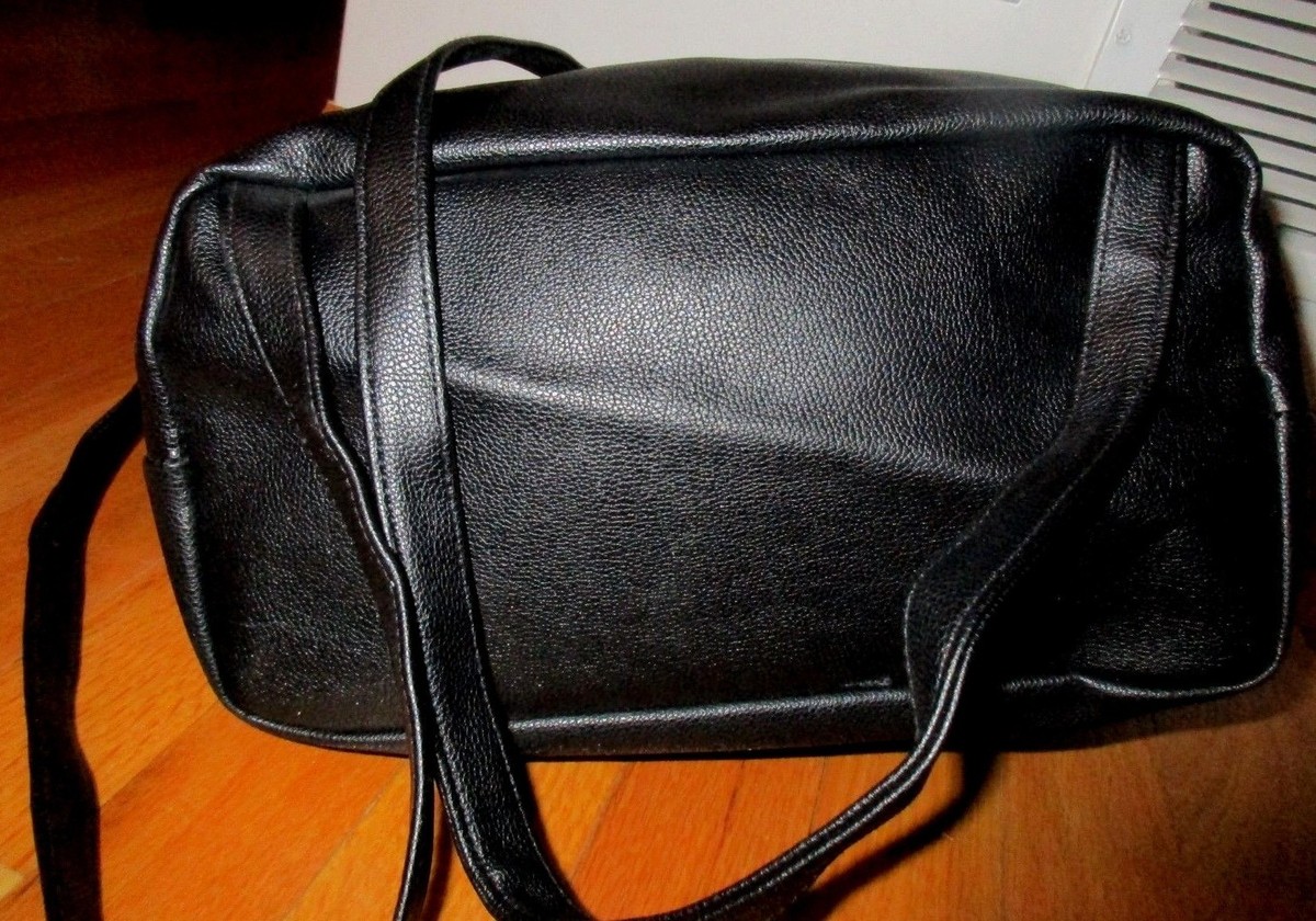 Victoria\'s Secret Sexy Little Things Backpack Black Faux Leather Backpack Vegan leather backpack VICTORIA main image 2