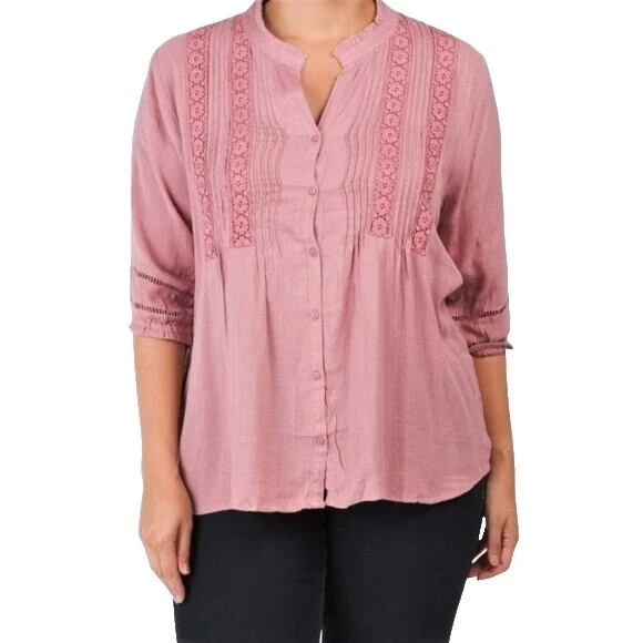 Grace Cotton Casual Tops for Women