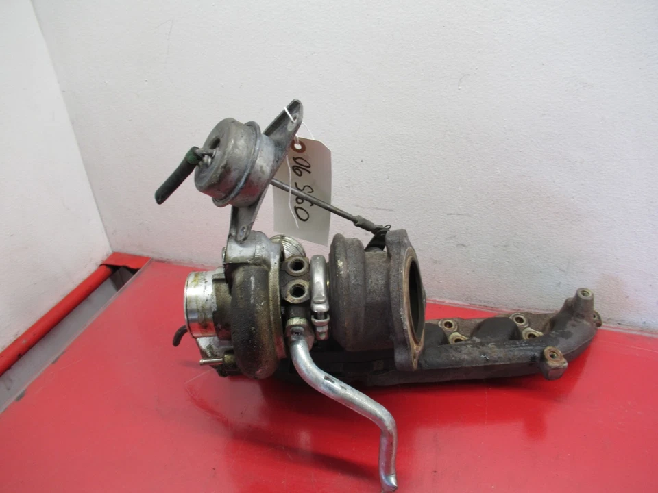 03-09 CARGADOR TURBO VOLVO S60 2,5 L CON COLECTOR DE ESCAPE OEM Foto 4 de 4