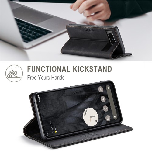 For Google Pixel 9 Pro XL 9 8 7 Pro 8A 7A Case Wallet Leather Cards RFID Cover - Picture 5 of 61