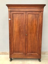 Grazioso Armadio Carlo X in Noce - Restaurato (in corso d'opera)