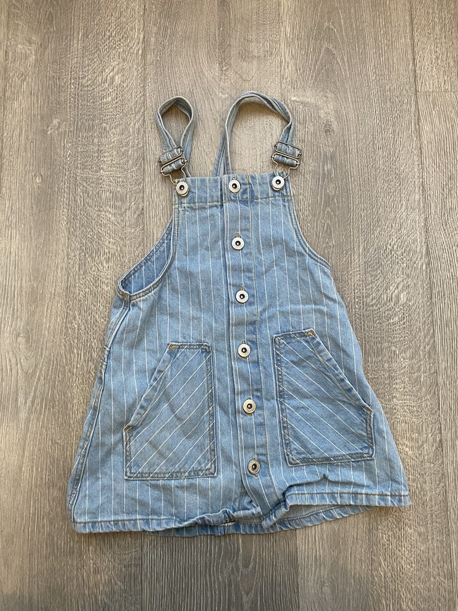 Zara Jeans Zara Girls Denim Dress Worn Once For Listed Photo
