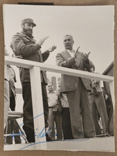 FIDEL CASTRO RUZ SIGNED AUTOGRAPH SP PORTRAIT 1980s VINTAGE ORIGINAL Photo S1
