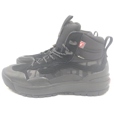 VANS Ultrarange Exo Hi MTE Mens 9 / Womens 10.5 Black Black Gore