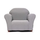 Children's Chair, Gingham, Brown