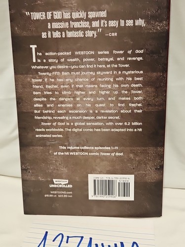 Tower of God Volume 1 & 2 by S. I. U. webtoon anime manhwa manga - Imagen 4 de 8