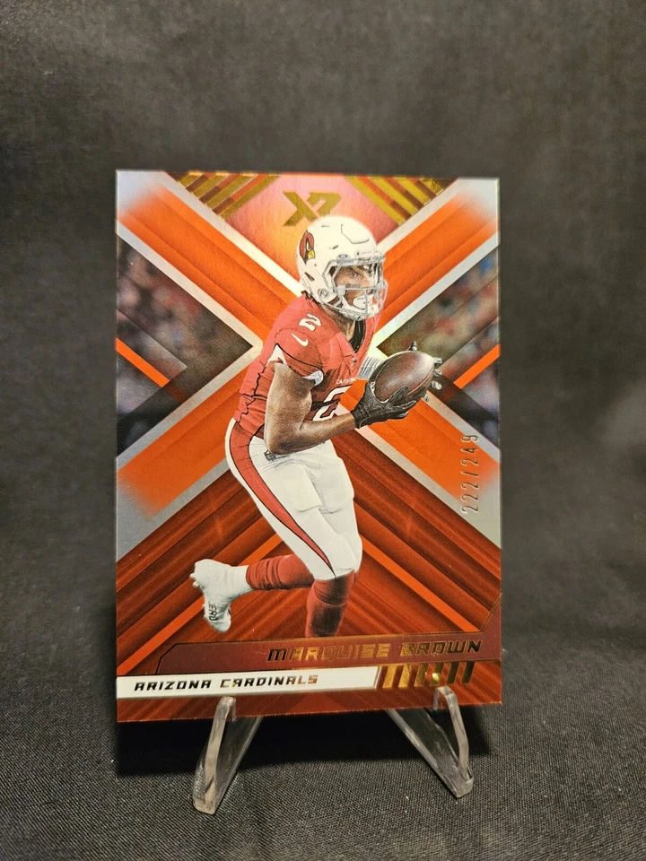2022 Panini XR - Red #13 Marquise Brown /249 - Image 2 of 3