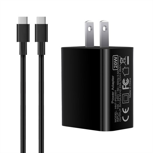 PD 20W USB-C Power Adapter Fast Wall Charger For Apple iPhone 15 Pro Max 15 Plus - Photo 6 sur 30