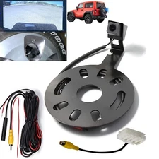 170° Backup Camera Mount Jeep Wrangler JK 2007-2017 Backup Rear View Spare Tire