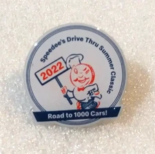 McDonald's Restaurants Speedy Drive Thru 1000 Employee Award Pin NOS New 2022