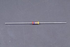 RCR20G2R7JS Allen Bradley Carbon Comp Resistor 2.7 Ohm 5% 500mW 1/2W Axial NOS