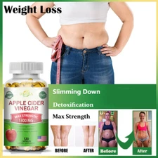 Apple Cider Vinegar High Strength 1300 Mg Supports Digestive Health