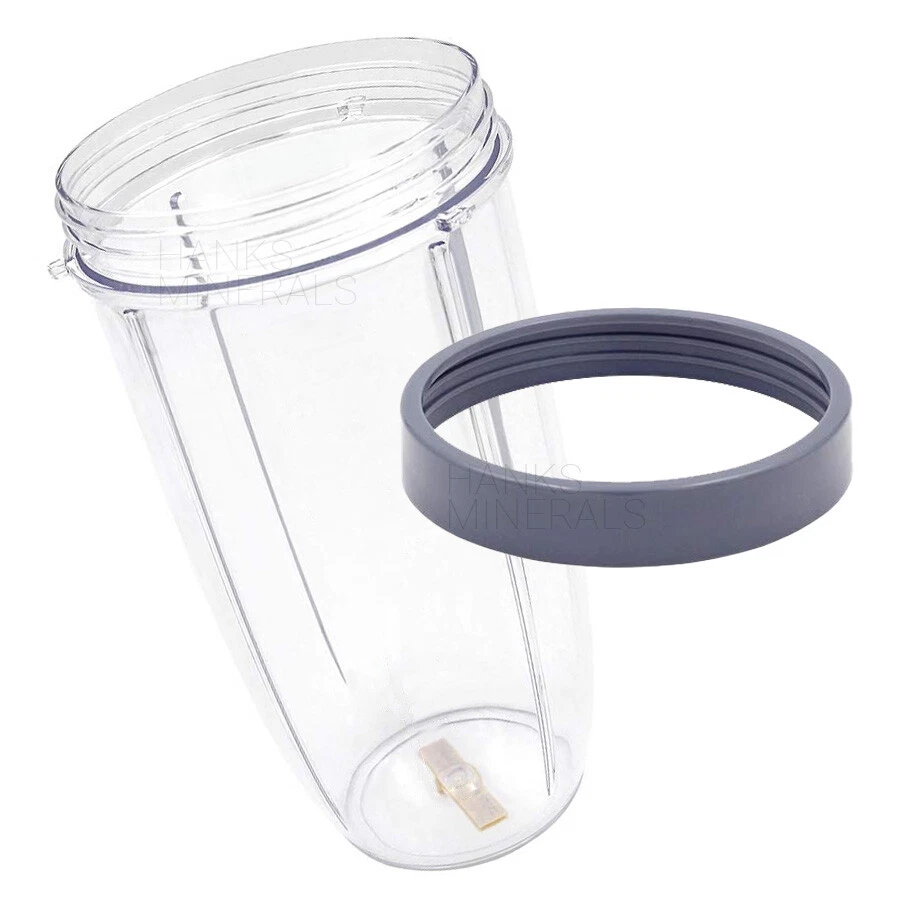 2-Pack 32oz Cup With Lip Ring For Nutribullet Blender 600W 900W XL 32 oz - Image 2 of 3