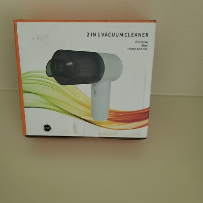 2 In 1 Vacuum Cleaner Portable