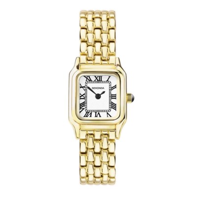 Sekonda Monica Watch 40144 Ladies Gold Plated Bracelet