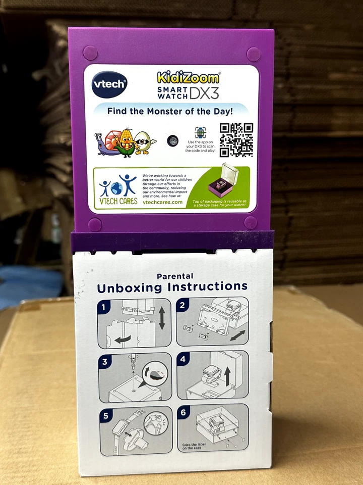 VTech Kidizoom Dx3 PINK DAMAGED BOX - Image 2 of 2