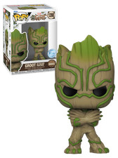 Funko POP! Marvel We Are Groot #1398 Groot As Black Panther - New, Mint Conditio