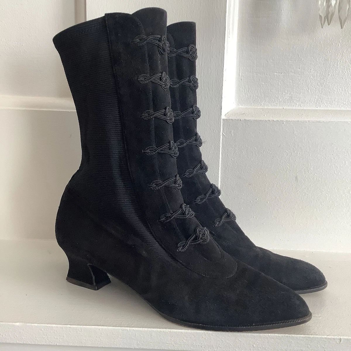 Suede Boots Original 1990s Vintage Shoes for Women for sale | eBay
