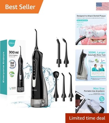 Electric Water Flossing Machine - Lightweight & Waterproof Teeth Cleaning System