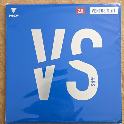 Victas Ventus Stiff Tischtennis-Belag Noppen innen Offensiv 2.0 Rot