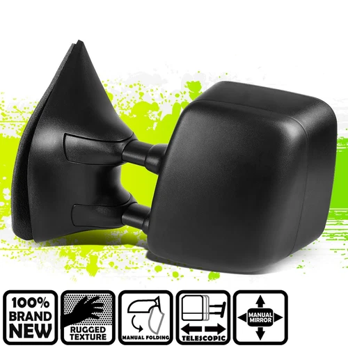 {Manual Adjustment} Telescopic Towing Mirror Left Lh for Nissan Frontier 05-15
